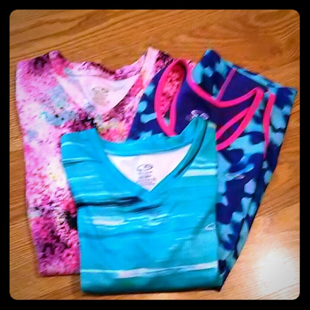 Three Champion Girls Tops